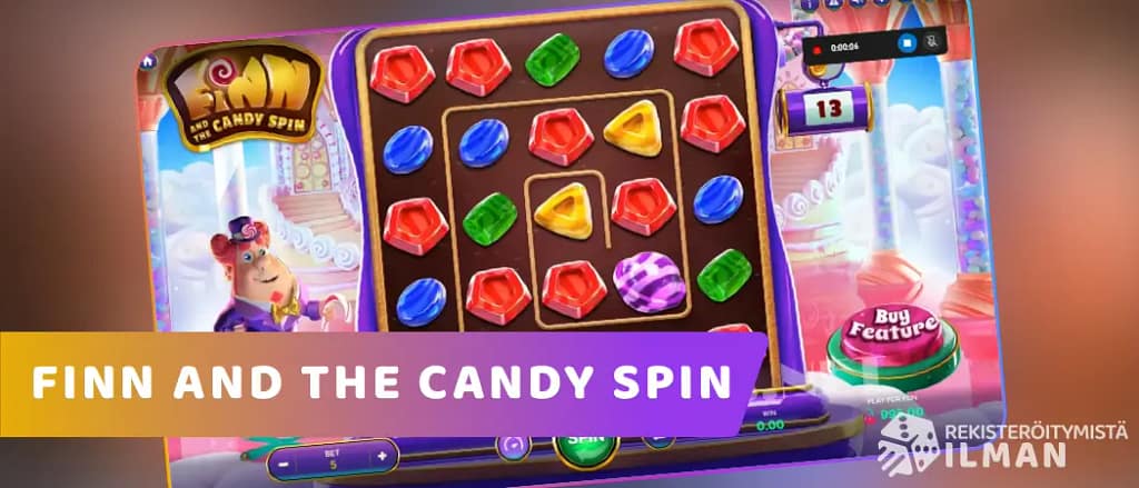 Finn and the candy Spin